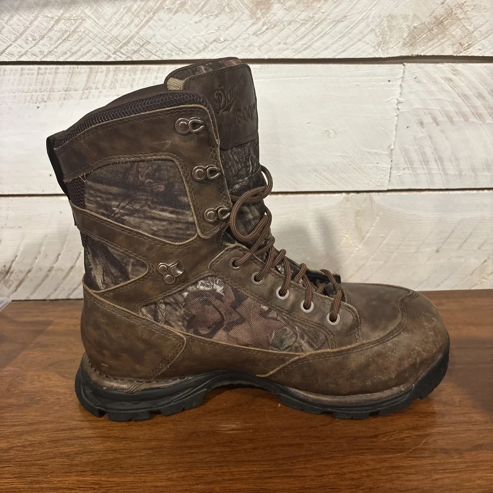 Danner Pronghorn‎ Hunting Boots Sz Men's 8.5 Mossy Oak 800g